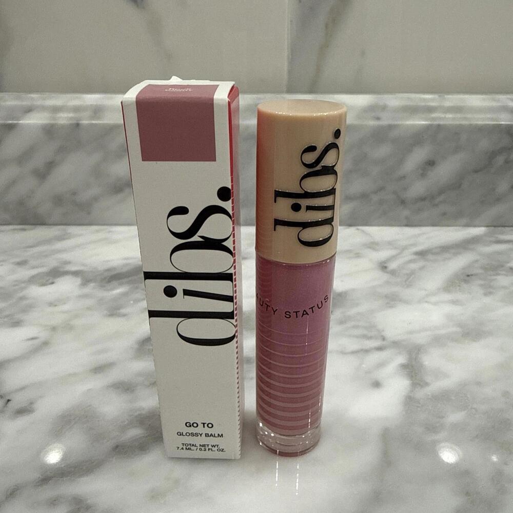 DIBS Beauty Go To Glossy Balm in Rock Candy 0.2 fl oz 7.4 ml New In Box